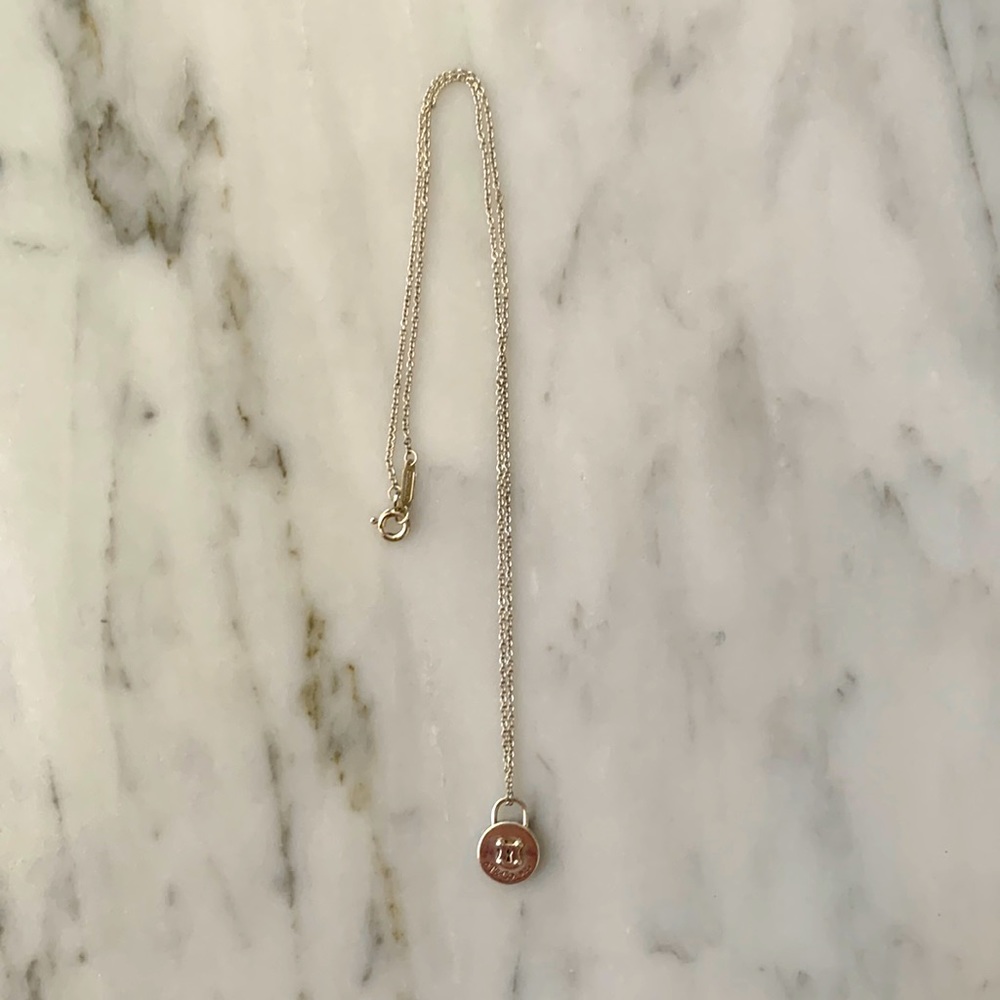 Tiffany’s silver necklace